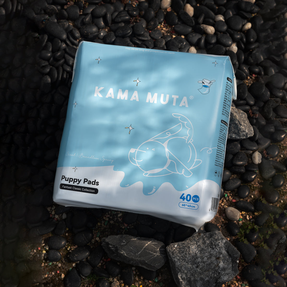 KAMA MUTA Natural Fragrance Dog Pee Pads – Baby-Grade, Leak-Proof, Fast Absorbing Training Pads for Puppies Kamamuta KAMA MUTA Natural Fragrance Dog Pee Pads – Baby-Grade, Leak-Proof, Fast Absorbing Training Pads for Puppies Kamamuta