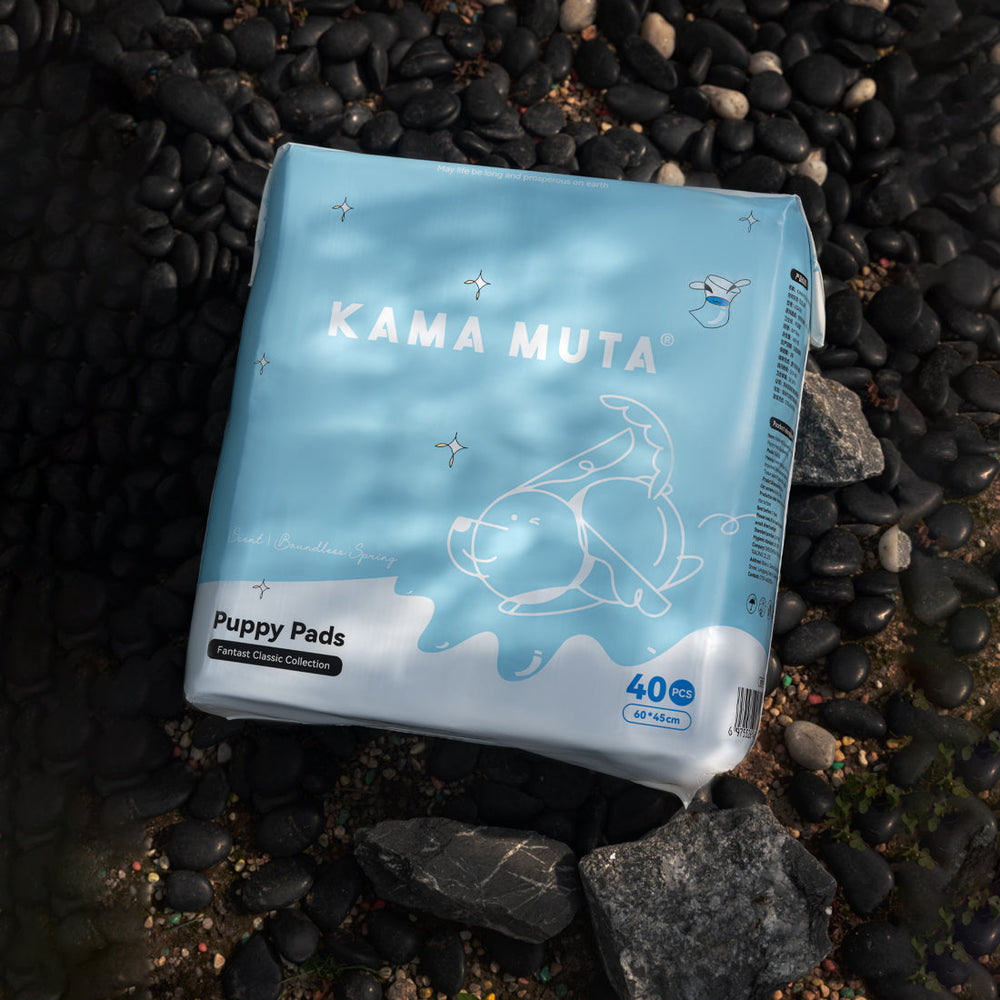 KAMA MUTA Natural Fragrance Dog Pee Pads – Baby-Grade, Leak-Proof, Fast Absorbing Training Pads for Puppies Kamamuta