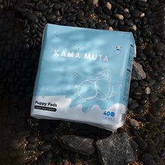 KAMA MUTA Natural Fragrance Dog Pee Pads – Baby-Grade, Leak-Proof, Fast Absorbing Training Pads for Puppies Kamamuta