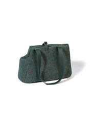 medog-green-mini-tweed-pet-tote-bag
