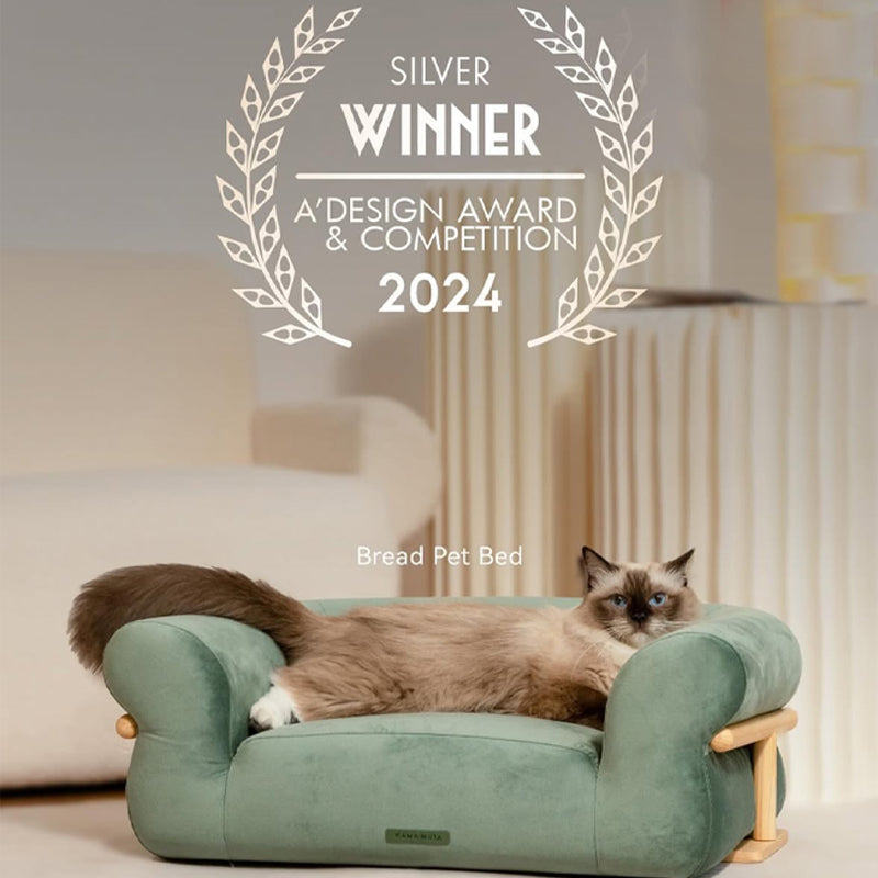 The Mushoom Bowl and Bread Pet Bed have been honored with the prestigious A' Design Award in Italy.