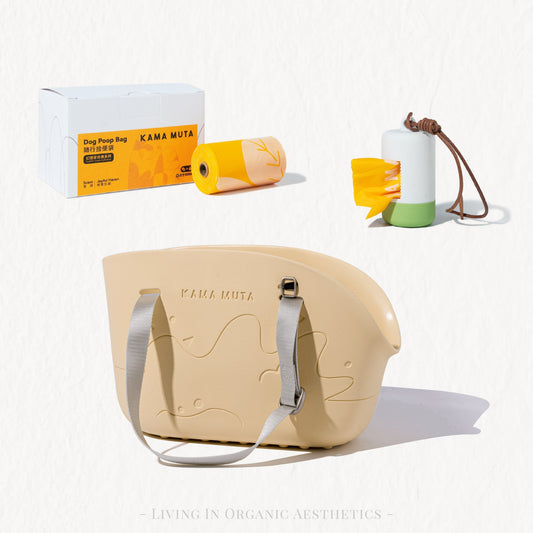 High-end Pet Travel Bag: Luxurious Comfort & Safety | KAMAMUTA