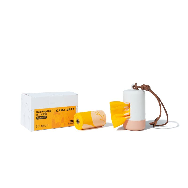 Daily Dog Walking Poop Bag Holder Kit Set KamaMuta