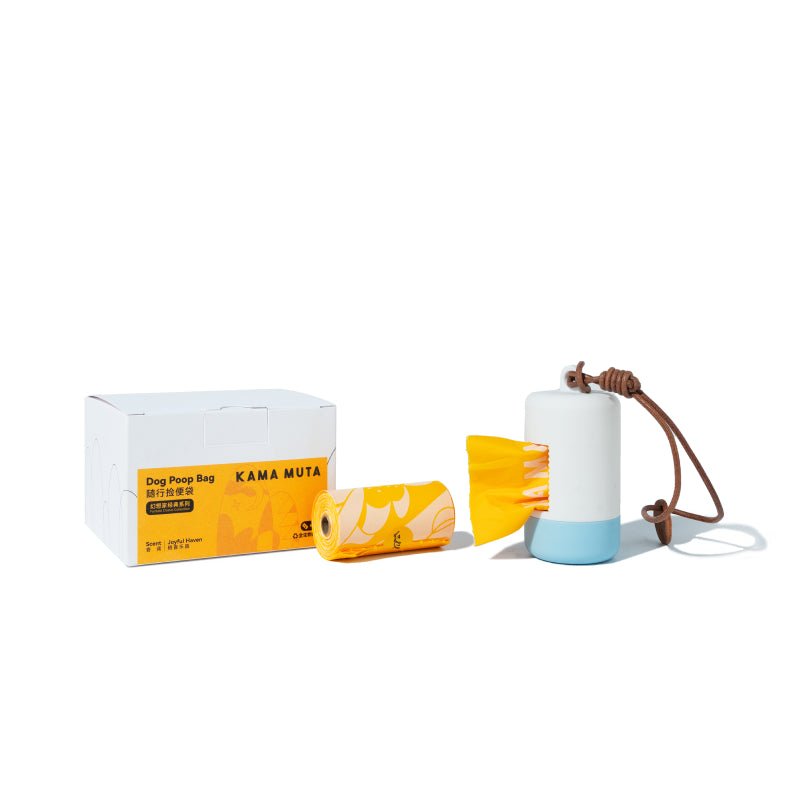 Daily Dog Walking Poop Bag Holder Kit Set KamaMuta