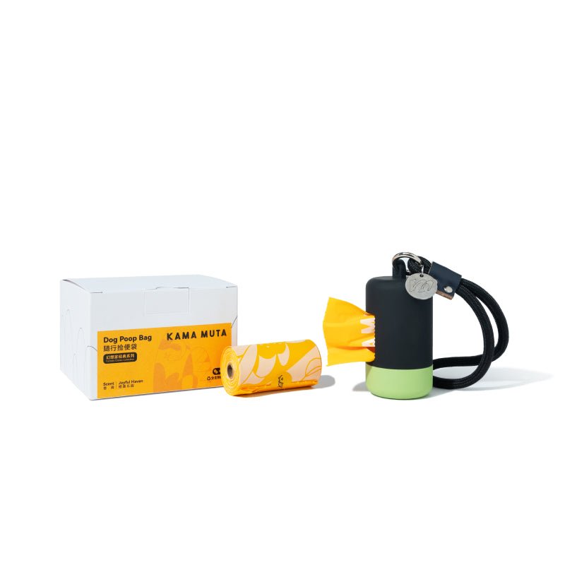 Daily Dog Walking Poop Bag Holder Kit Set KamaMuta