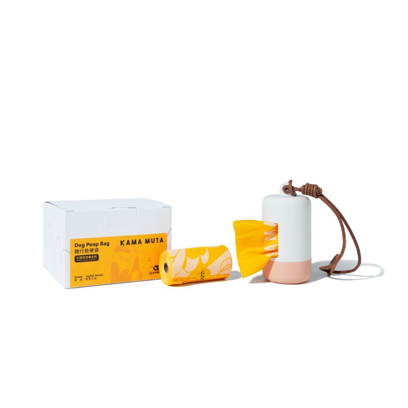 Daily Dog Walking Poop Bag Holder Kit Set KamaMuta