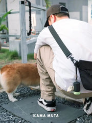 Daily Dog Walking Poop Bag Holder Kit Set KamaMuta