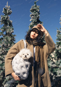 Luxury Airy Small Dog Carrier Kamamuta