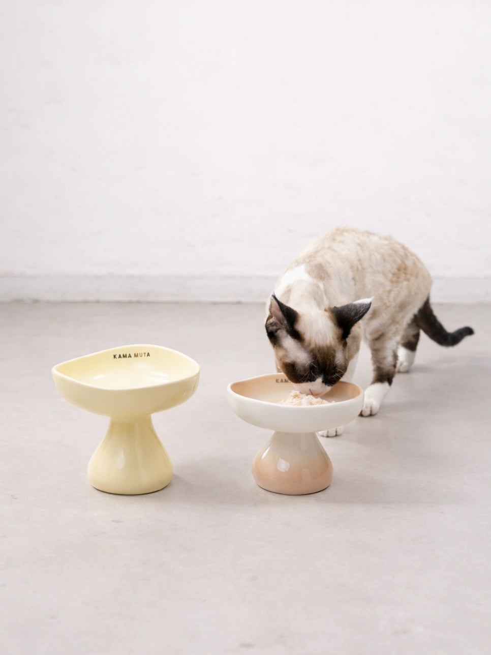 Mushroom Bowl Ceramic Elevated Bowl