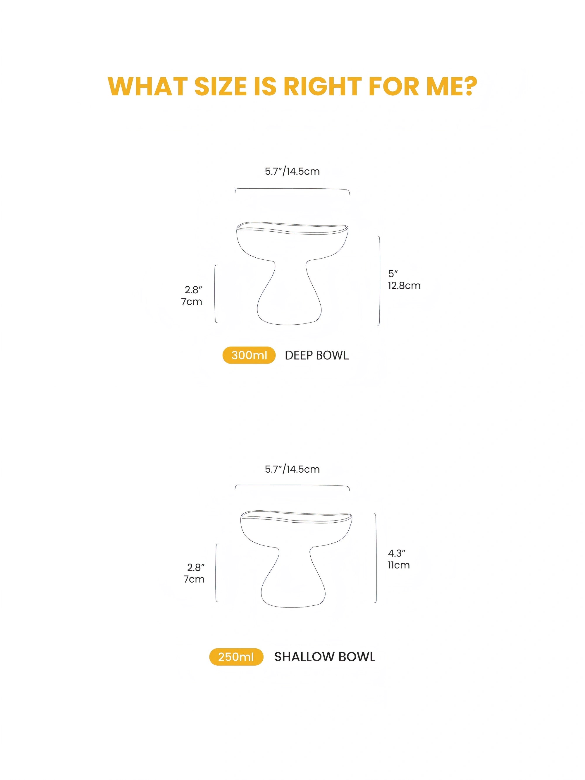 Mushroom Bowl Ceramic Elevated Bowl