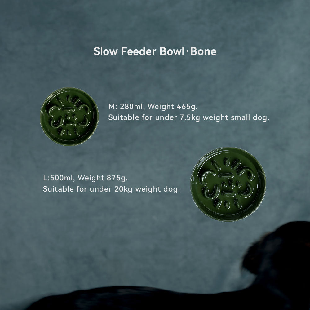 
                  
                    Pet Slow Feeder Dog Bowl- Bone Kamamuta
                  
                