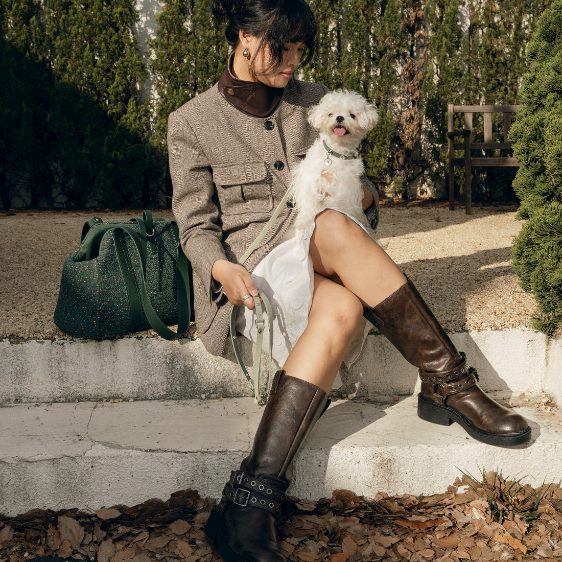 Warm Cat and Dog Carrier for Winter | Stylish & Cozy Pet Bag HK Kamamuta